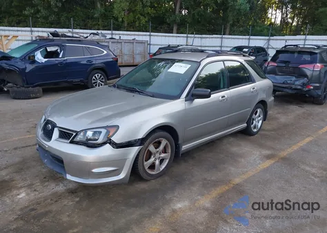 2006 Subaru Impreza 2.5I из США, поврежденный, VIN JF1GG67626G807665